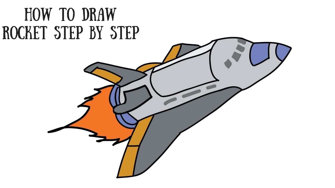 How to Draw a Rocket Archives - How to Draw 