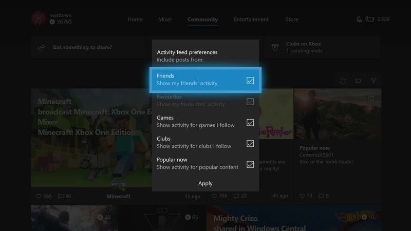 Get the most out of Xbox One's Activity Feed: Posting ...