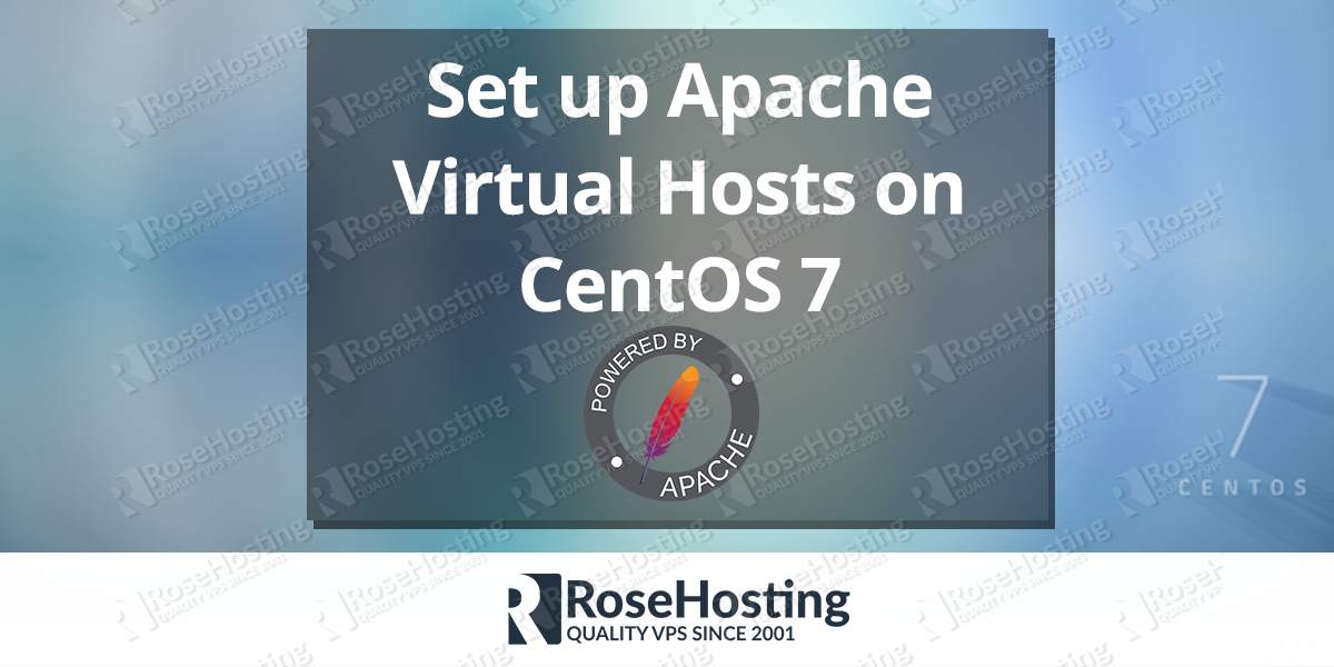 Kuinka ottaa Apache Virtual Hosts käyttöön CentOS 7:ssä