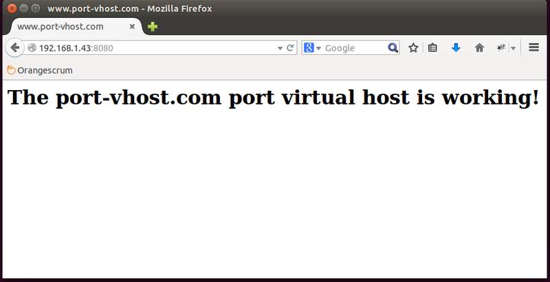 How to Set Up IP and Port-Based Virtual Hosting (Vhosts) With ...