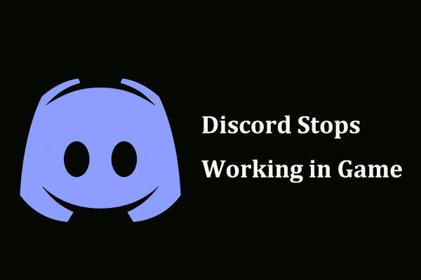 Discord Stops Working in Game? Here Is How to Fix the Error! 