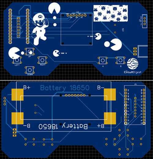 DIY Handheld Game Console using Arduino Pro Micro and Arduboy 