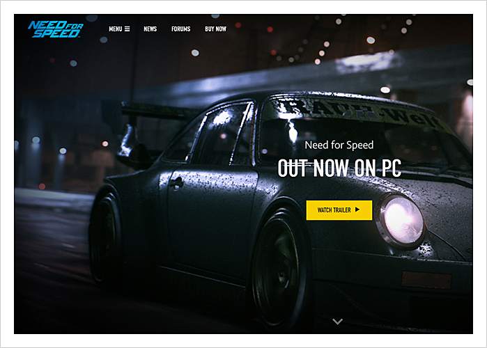 10 Awesome Game Website Designs Examples | AGENTE