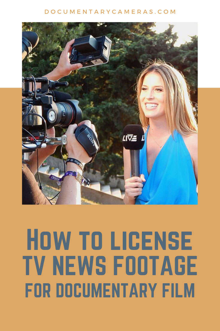How to license TV news footage for a documentary: How much  
