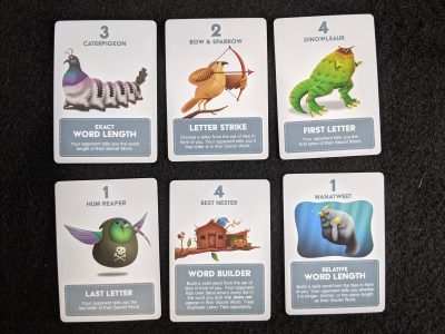 Board Game Review: A Little Wordy, a non-party word game from  