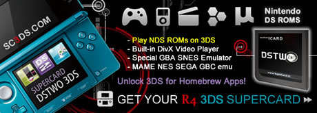 GAMEBOY-ADVANCE.net + R4 3DS DSi Flash Card + GBA Roms
