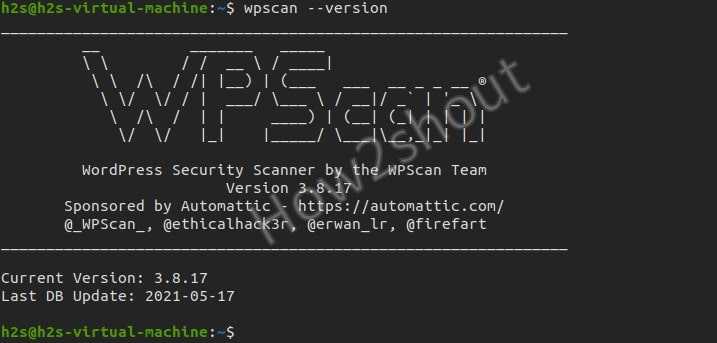 Install WPScan WordPress Security Scanner on Ubuntu 20.04 LTS 