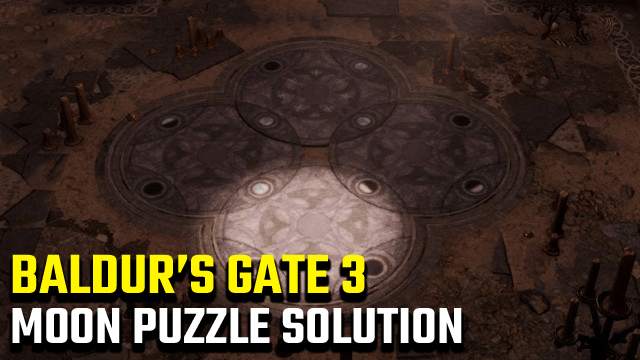 Baldur’s Gate 3 Moon Puzzle Solution | How to open the door in the Defiled Temple