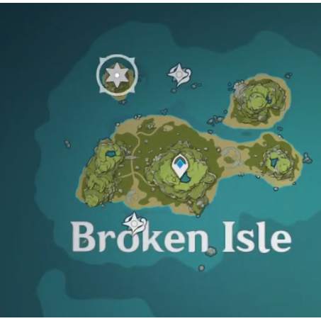 Genshin Impact: Broken Isle puzzle | How to complete the Lake Puzzle 