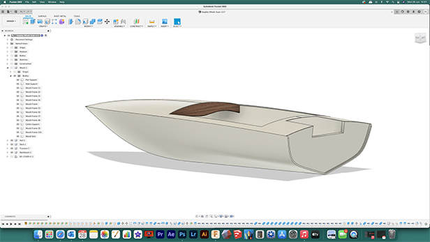 The Boat Builder, the EinScan H and Fusion 360: Craftsmanship Meets Technology 