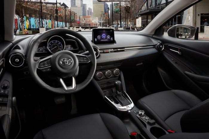2019 Toyota Yaris: mid-to-high-end boutique