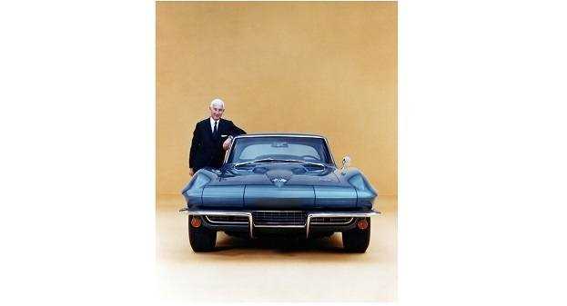 Father Arkus-Duntov and his adopted son Chevrolet Corvette