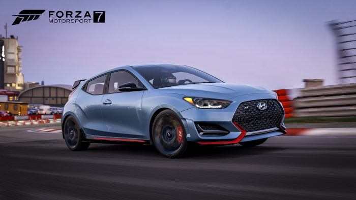 Les modèles Hyundai Velostar se dirigent vers Forza Motorsport 7 