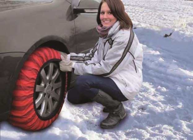 Cérémonie des voitures le troisième jour : chaussettes à neige ISSE 