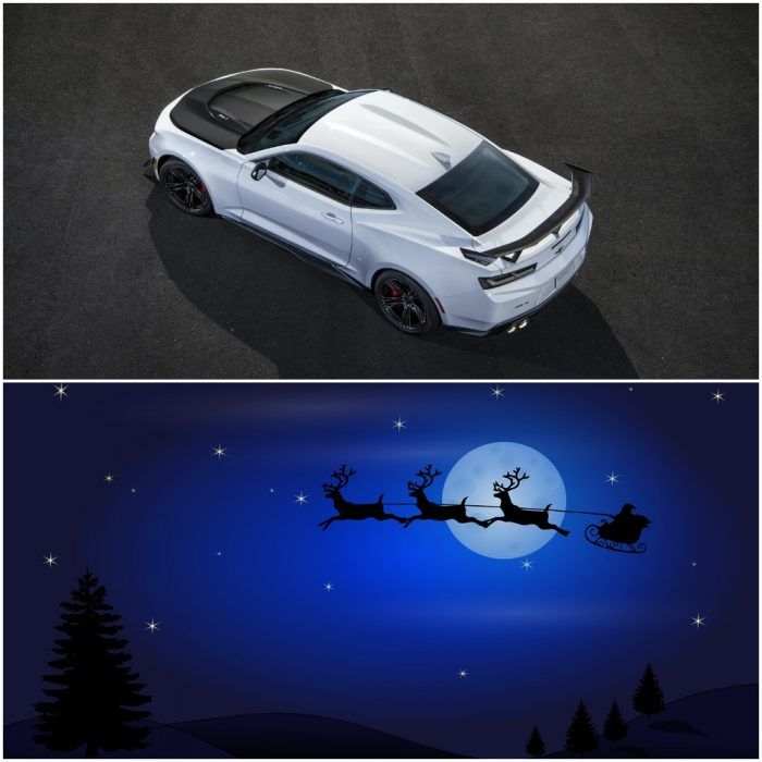 Can Chevy Camaro ZL1 1LE ride Santa’s sleigh?