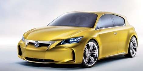 Lexus LF-Ch compact hybrid will be unveiled at the 2009 Los Angeles Auto Show