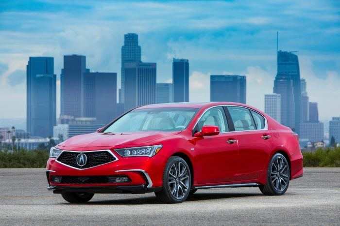 2018 Acura RLX focuses on safety and performance