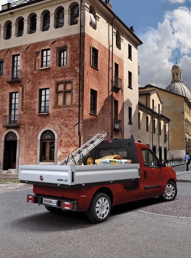 Fiat Doblo work truck, no, really