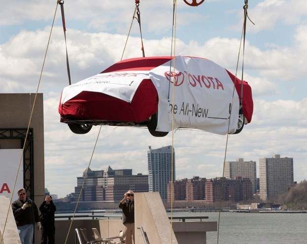 Toyota Mystery Sedan wird auf der New York Auto Show 2012 vorgestellt
