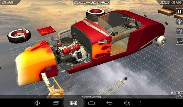 Car dismantling 3D application review 