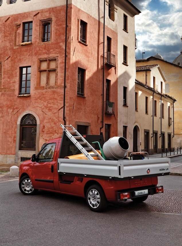 Fiat Doblo work truck, no, really 