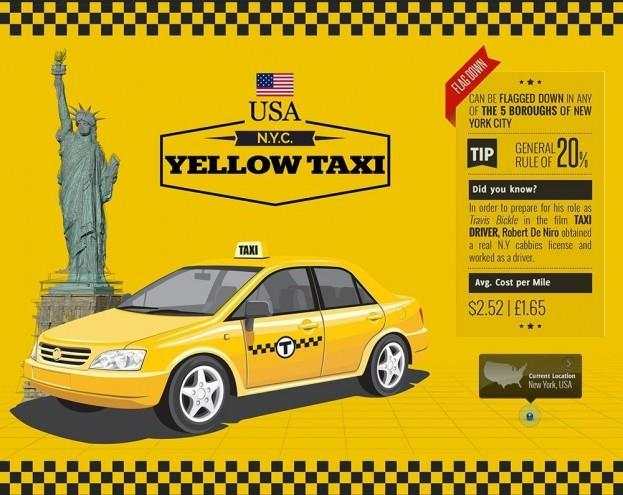 Travel the world in 15 taxis 