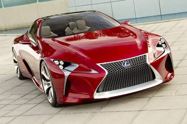 Lexus LF-LC Hybrid Sports Coupe concept car unveiled 