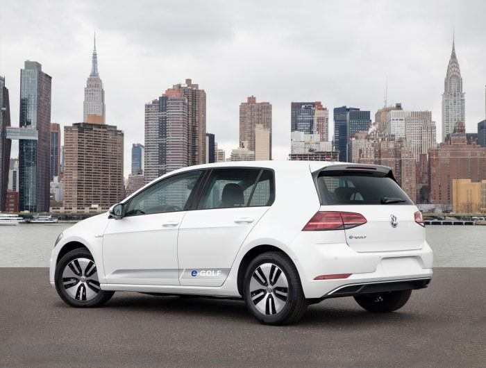 2017 Volkswagen e-golf acquisition price (not just the suggested retail price)