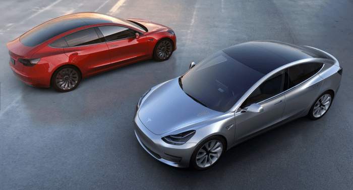 特斯拉 Model 3 亮相——一款經濟實惠的電動汽車
