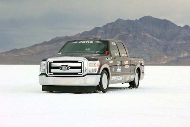 Use Ford F-250 Super Duty to set diesel and biodiesel land speed records