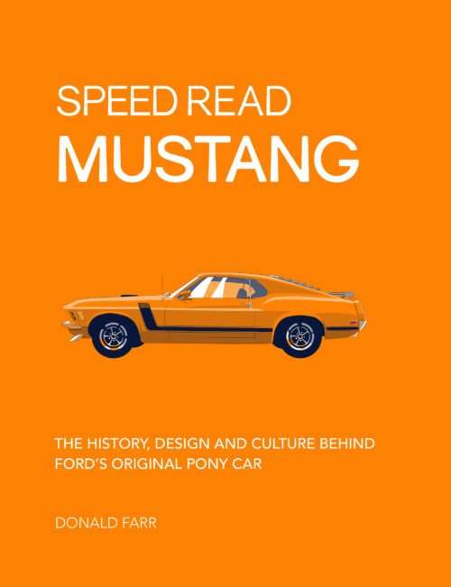 La Mustang Speed Read met en évidence tous les aspects de la jolie petite voitur