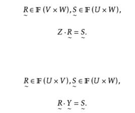 Fuzzy relation equation