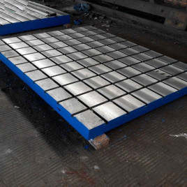 Cast iron welding platform