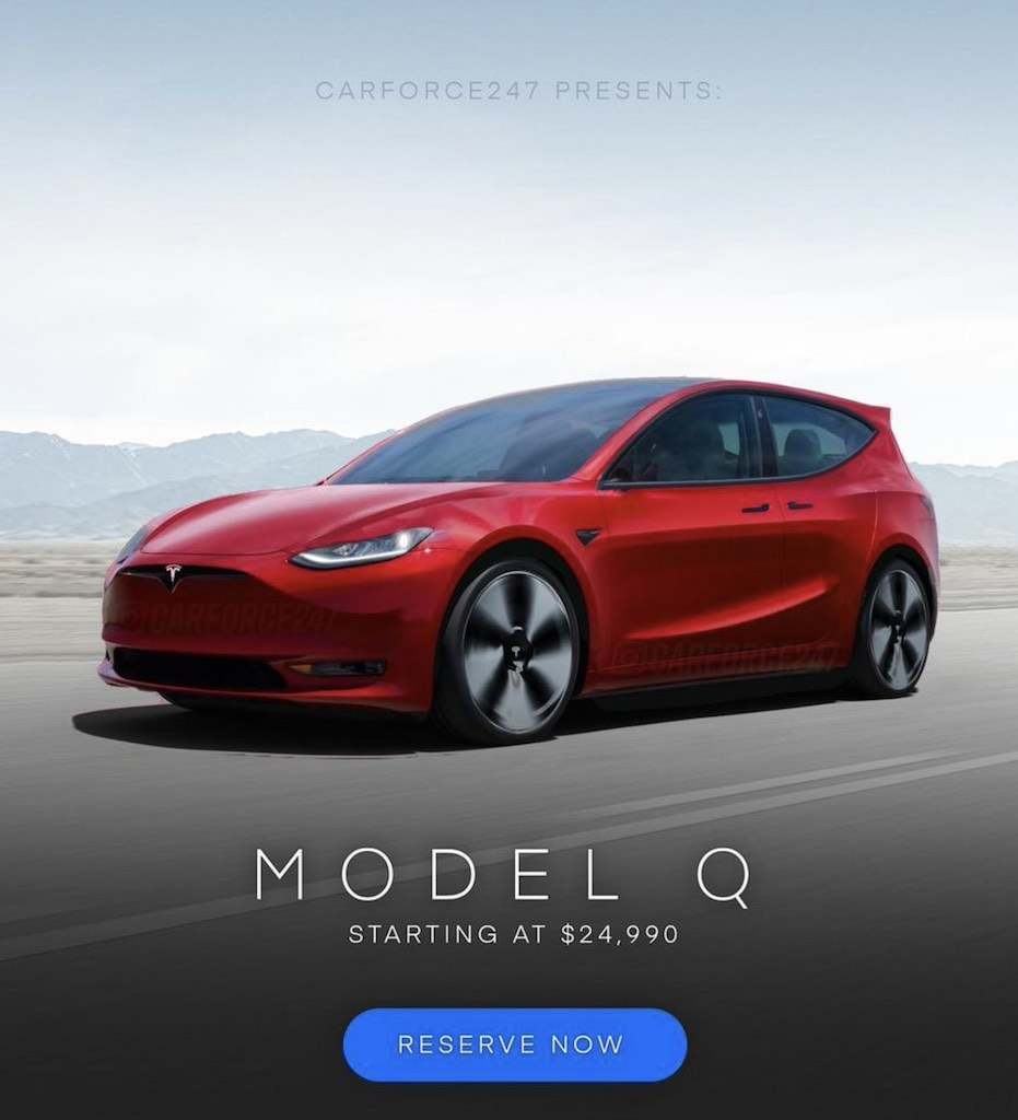E se o Tesla de $ 25.000 fosse um hatchback como este?