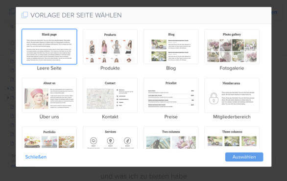 Webnode: Homepage-Baukasten im Test 