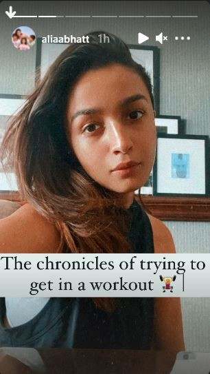 Alia Bhatt Shares Chronicles Of Her Trying To Get Into A Workout; Actress Says ‘Think About That Pizza You Would Like To Eat This Week’