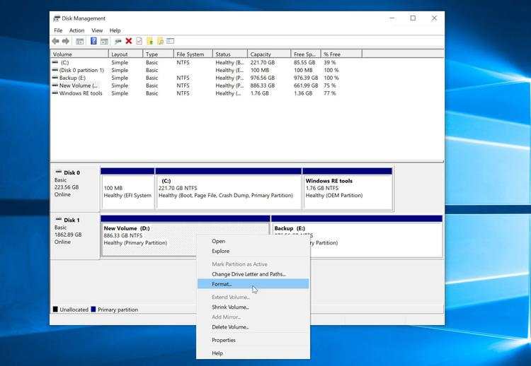 So löschen Sie eine Festplatte oder SSD: Formatantrieb, um alle Daten zu löschen