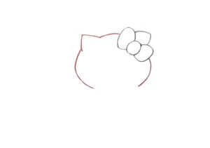 How to draw hello kitty in few steps | Drawing for kids 