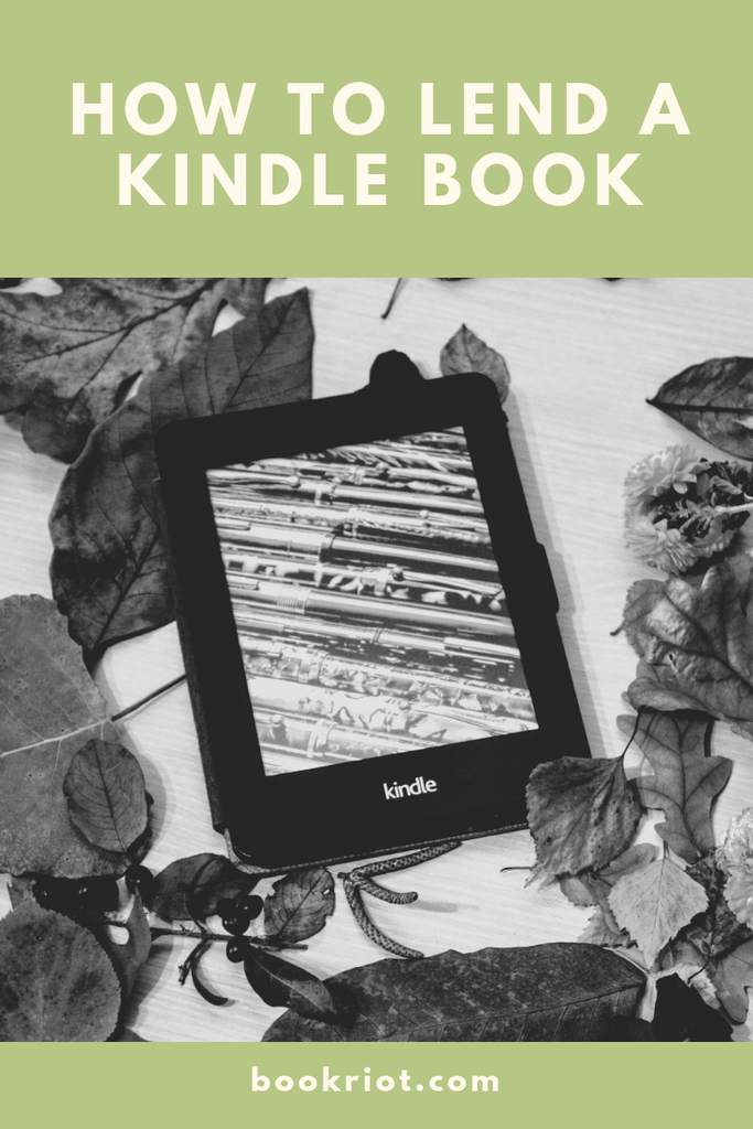 How to Lend a Kindle Book