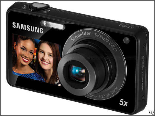Samsung lanza al mercado las cámaras DualView ST700, PL170 y PL120