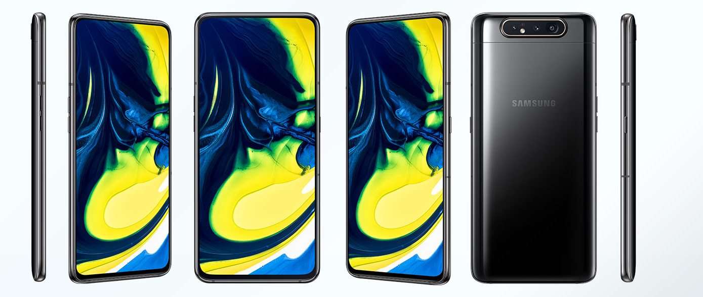 Samsung dévoile le Galaxy A80 avec la première triple caméra rotative 48MP au monde