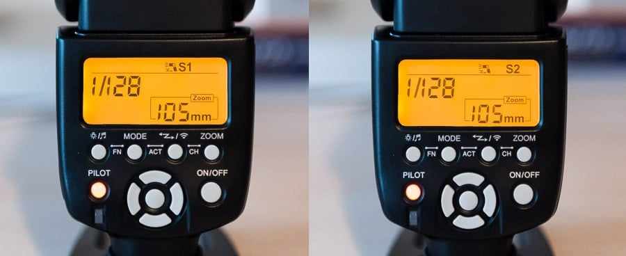 Modes S1 et S2 sur un flash : quelle est la différence ?