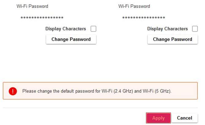 Changer votre nom ou mot de passe Wi-Fi 