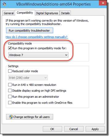 Asenna VirtualBox Guest Additions Windows 10:een