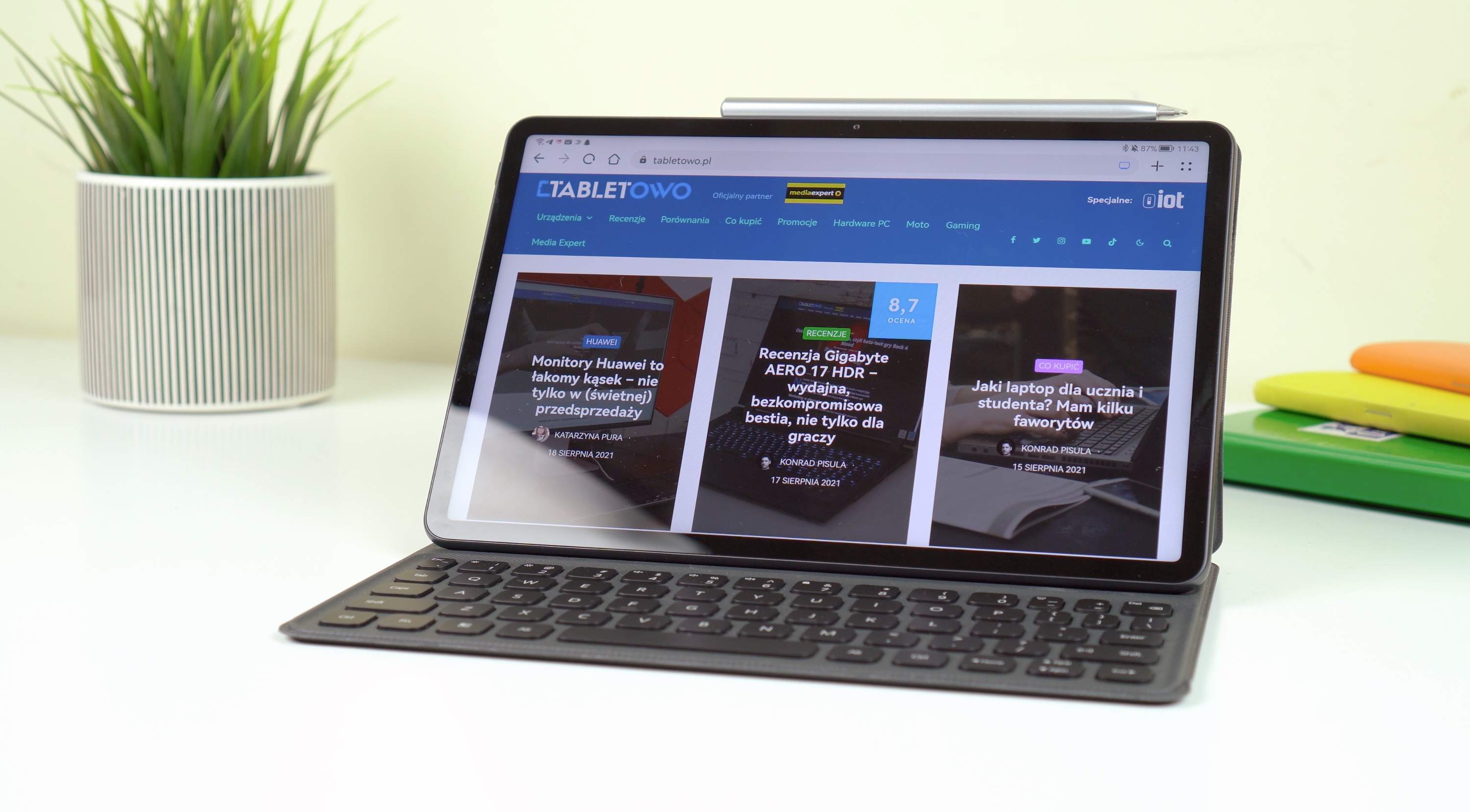 Recenzja Huawei MatePad 11 – w zestawie z akcesoriami może mieć sens