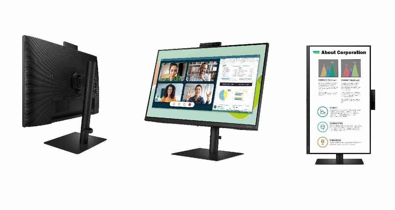 Samsung zaprezentował monitor do wideokonferencji — ma ułatwiać pracę zdalną 