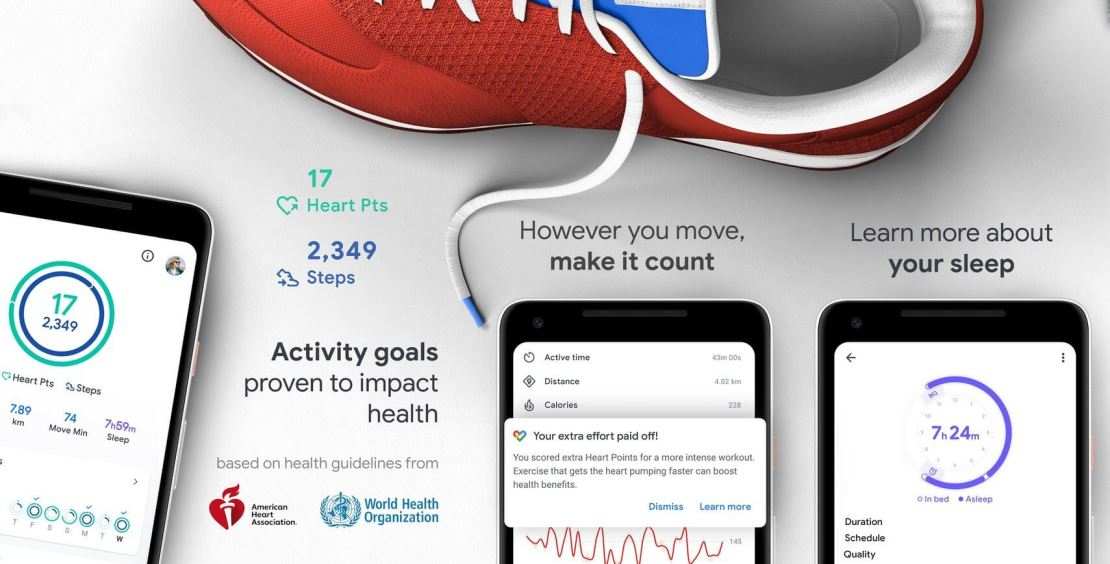 Google Fit na iOS-a wykorzystuje aparat do pomiarów tętna