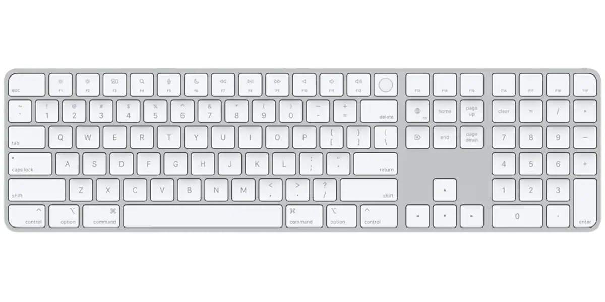 Apple Starts Selling Magic Keyboard With Touch ID as a Standalone Offering, No Longer Exclusive to M1 iMa...