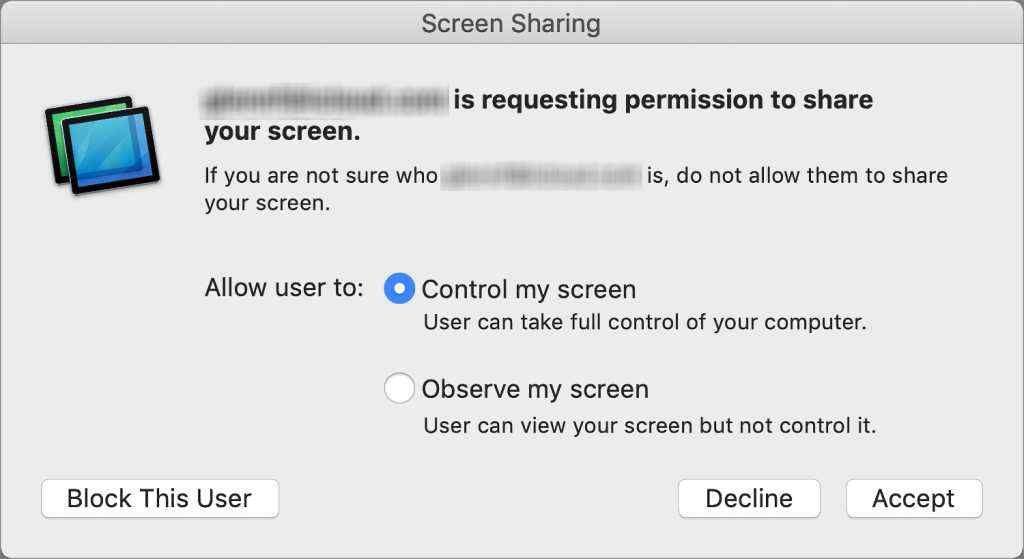 How to access a Mac remotely to help friends or family members