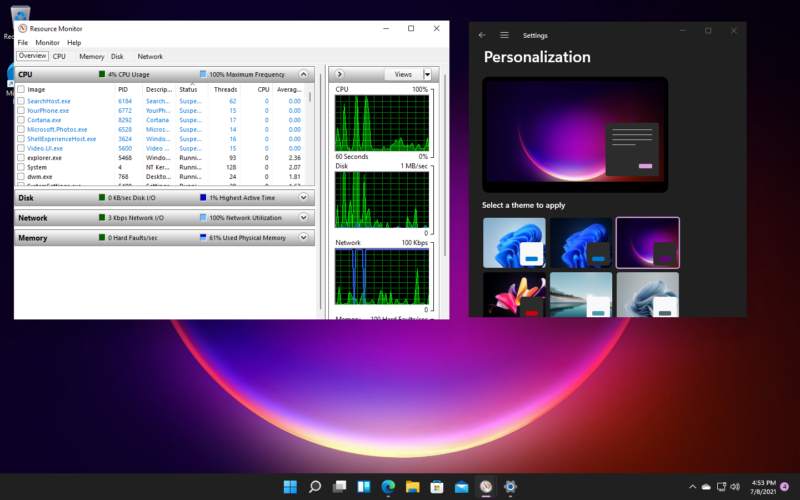 A compilação interna do Windows 11 é surpreendentemente não polida e inacabada